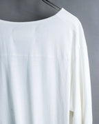 "MAISON MARTIN MARGIELA" Oversized V-neck tunic