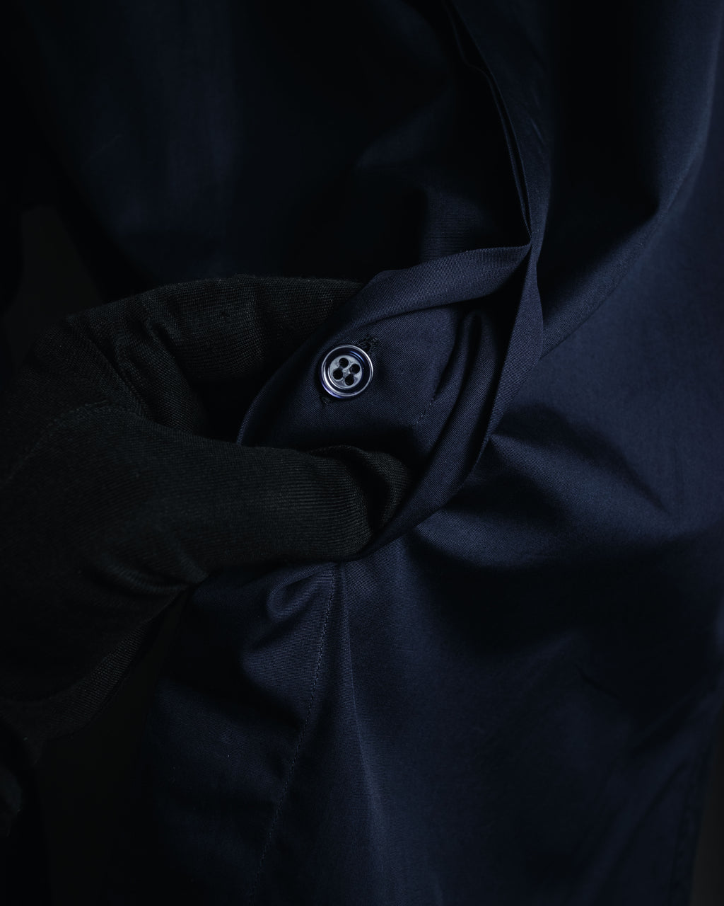 "Dior" 2017 AW Minimal fly-front bee-embroidered shirt