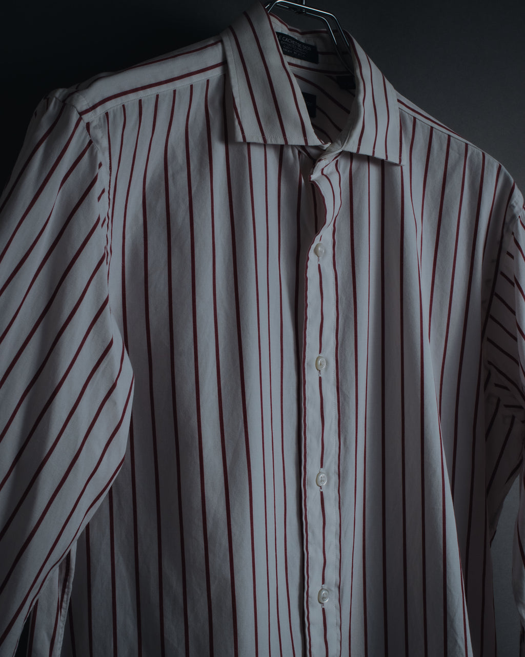 "Christian Dior" 80’s classic striped cotton dress shirt