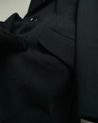"Y's" 90's-00's Wool rayon single-breasted tailored jacket