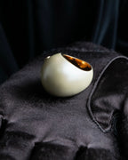 "Christian DIOR" Balloon detail logo design ring