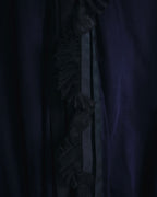 "GUCCI" 90’s-00’s military romantic ruffle blouse