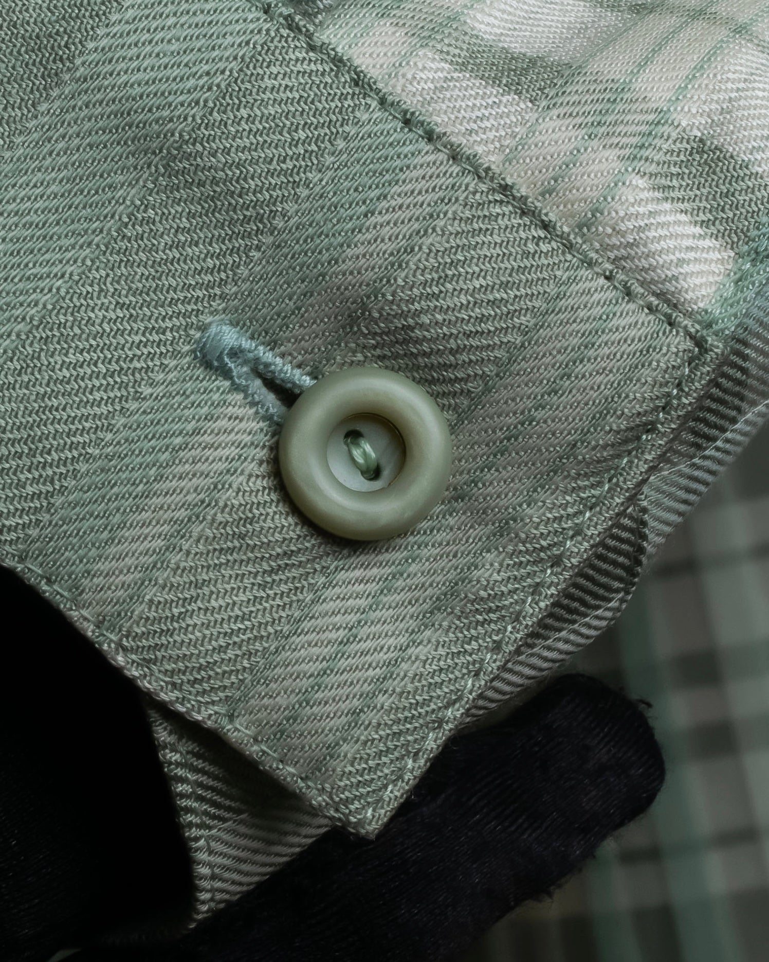 "BURBERRYS" Mint green check pattern skirt type set up