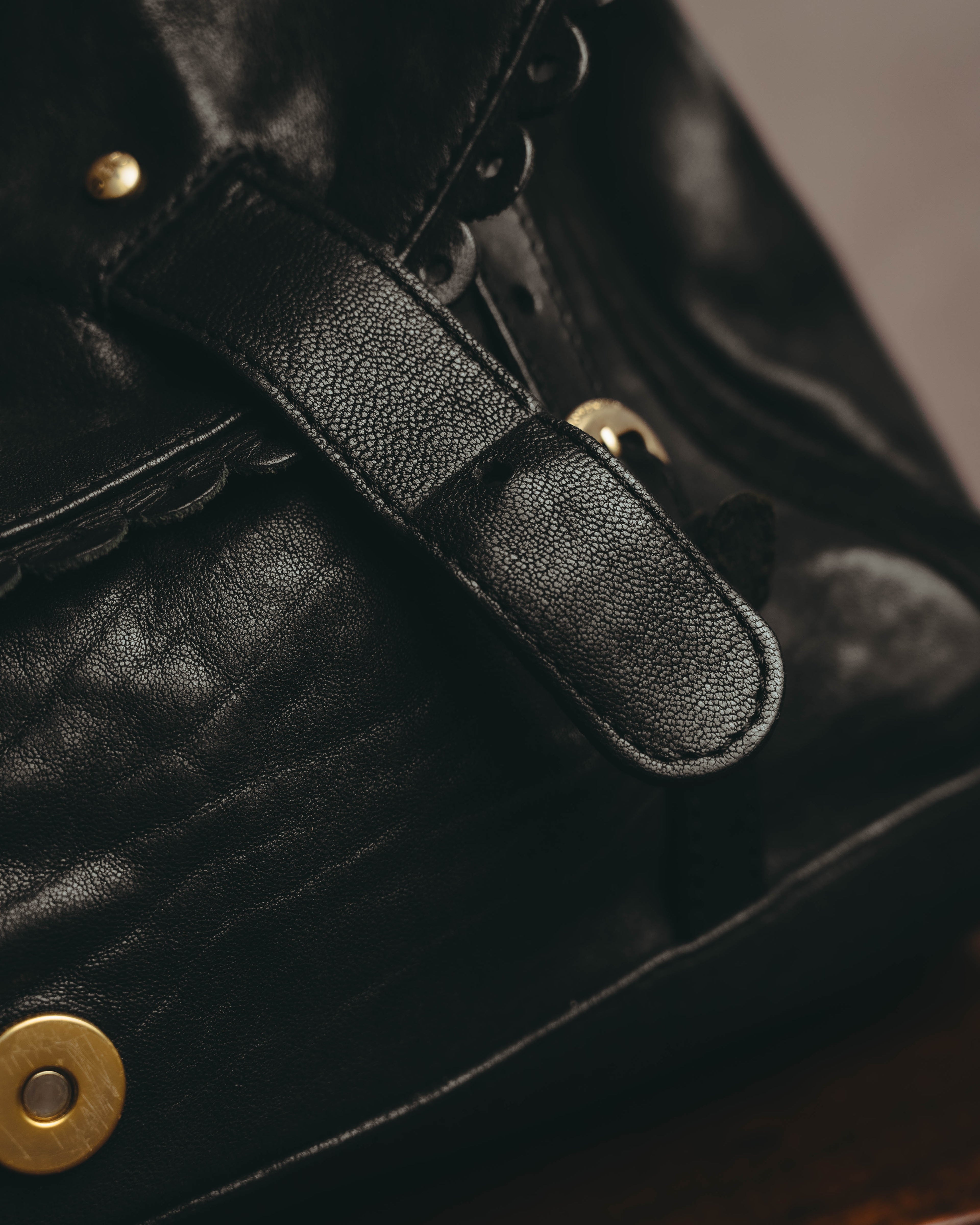 "SEE BY CHLOÉ" 00's-10's Soft black leather shoulder bag