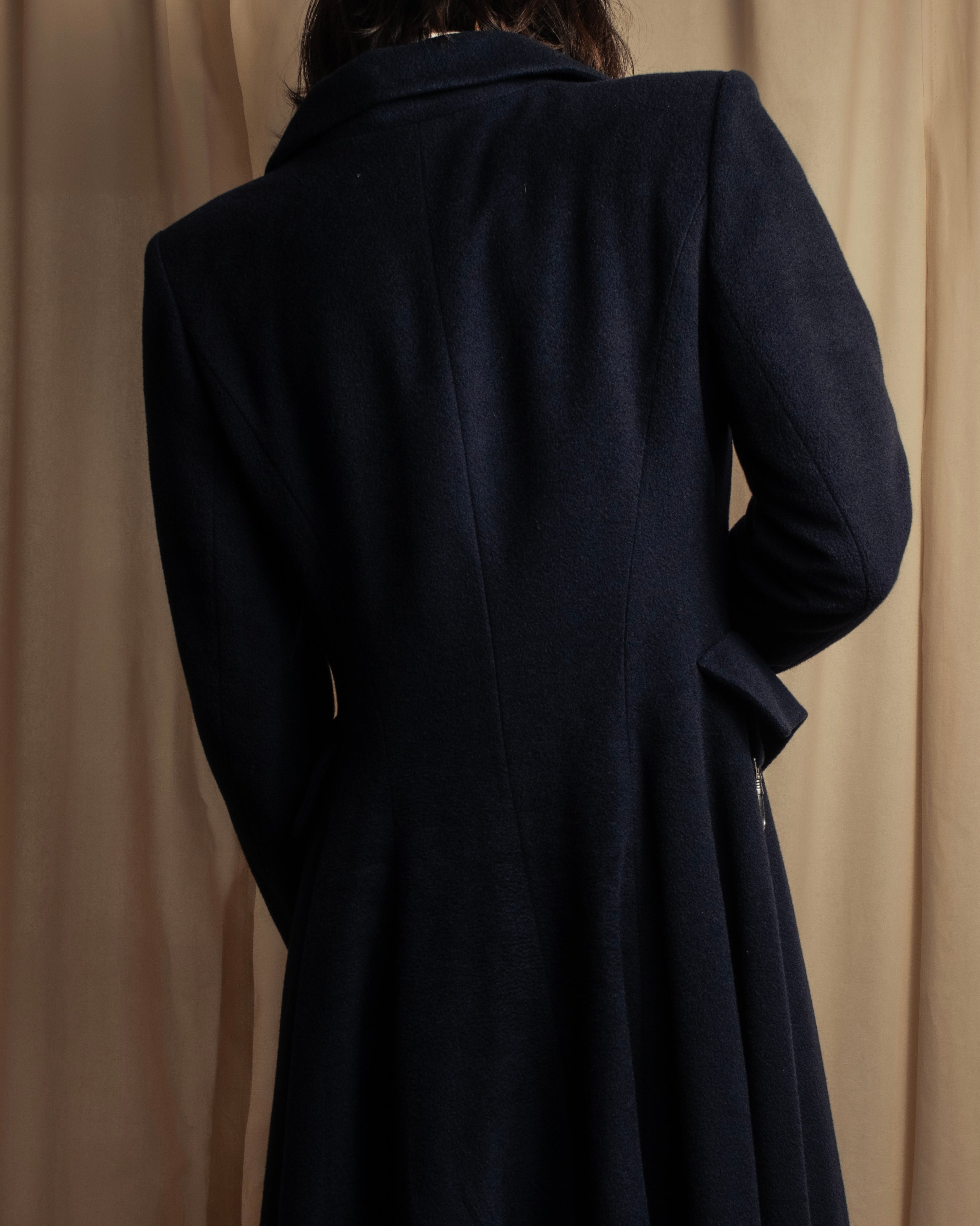 -SPECIAL- "HERMÈS Paris" 1978–1981 Atelier Prêt-à-Porter Cashmere Coat