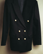 "CÉLINE" 10's Structured double-breasted blazer