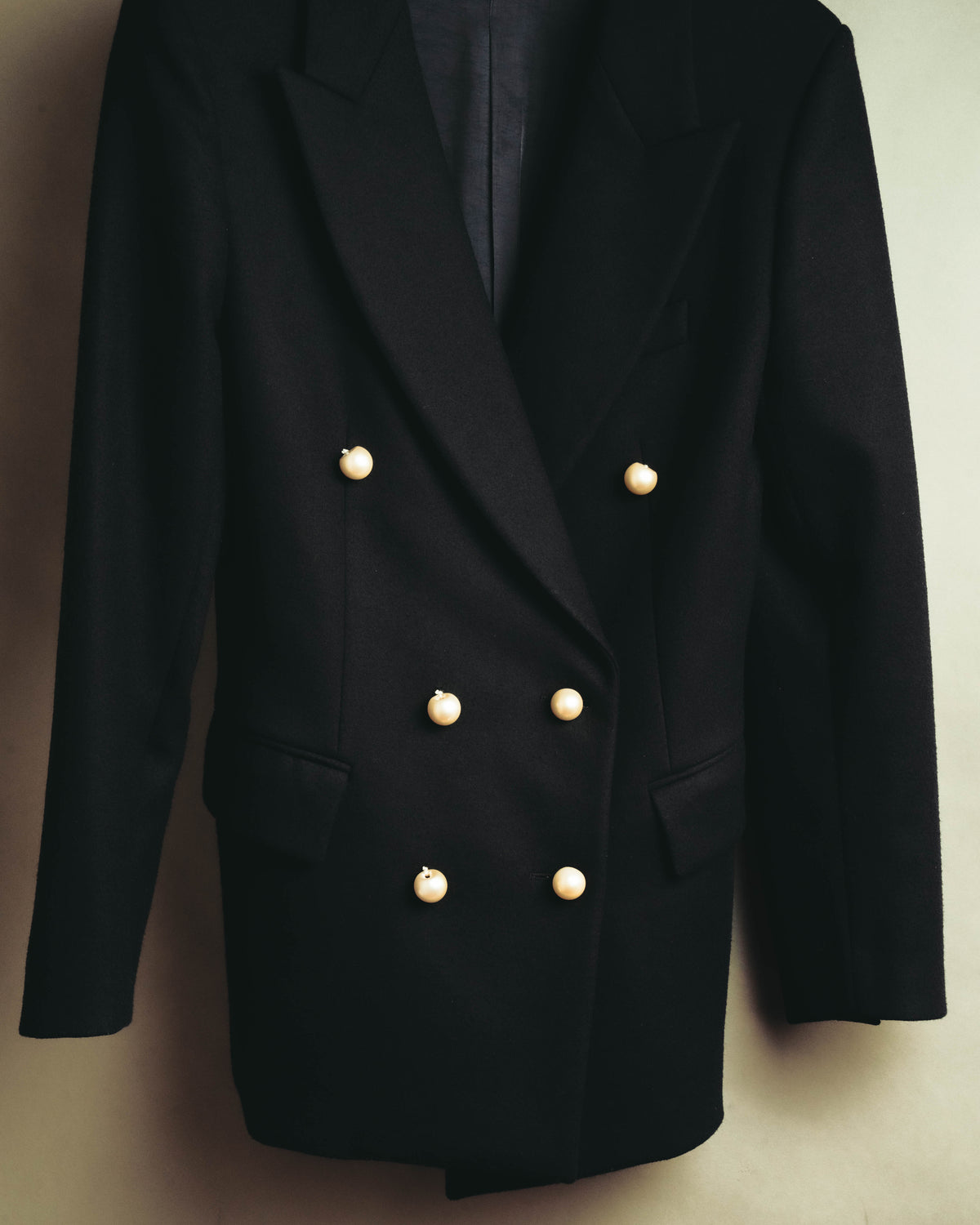 "CÉLINE" 10's Structured double-breasted blazer