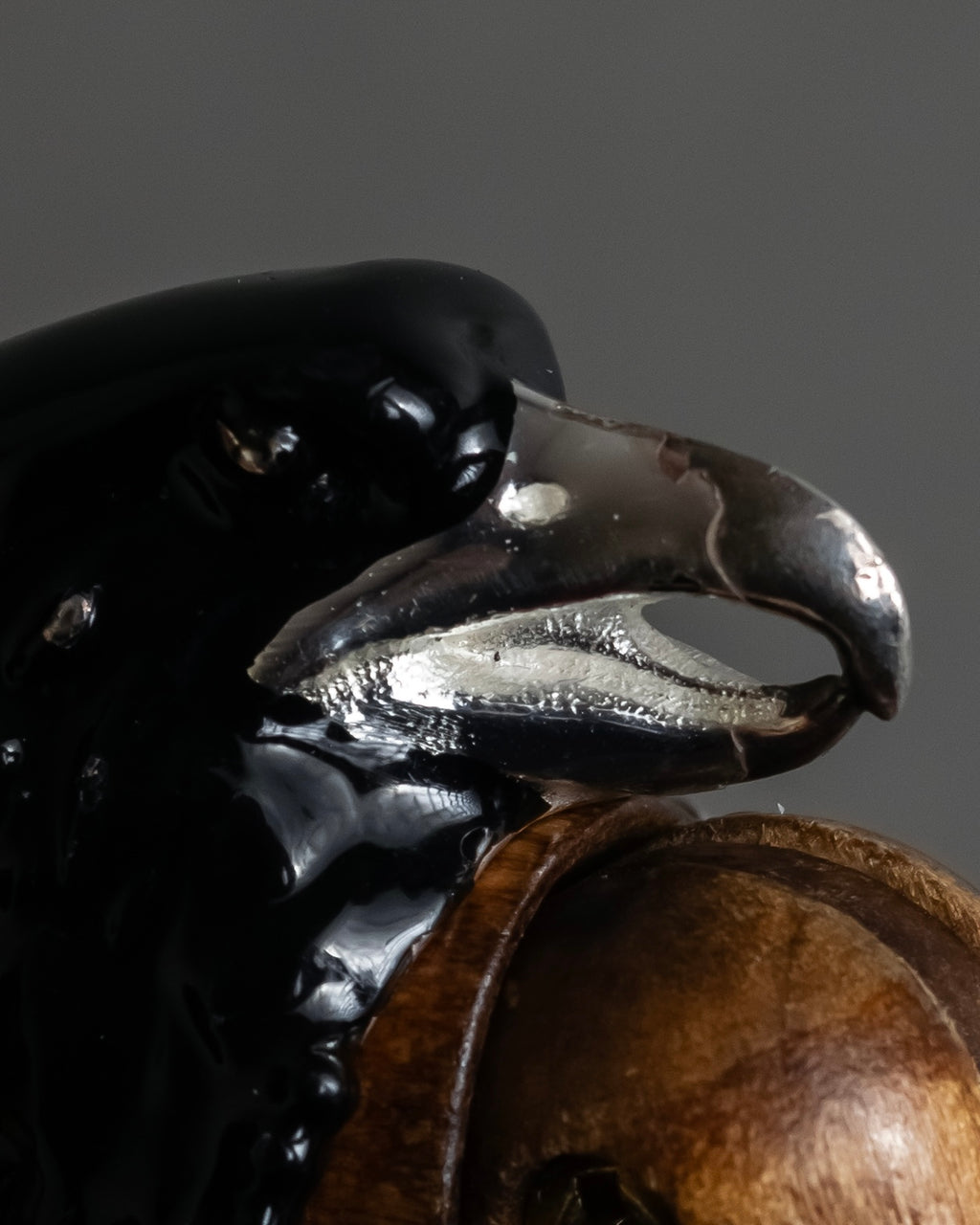 "GUCCI" Anger forest eagle head ring