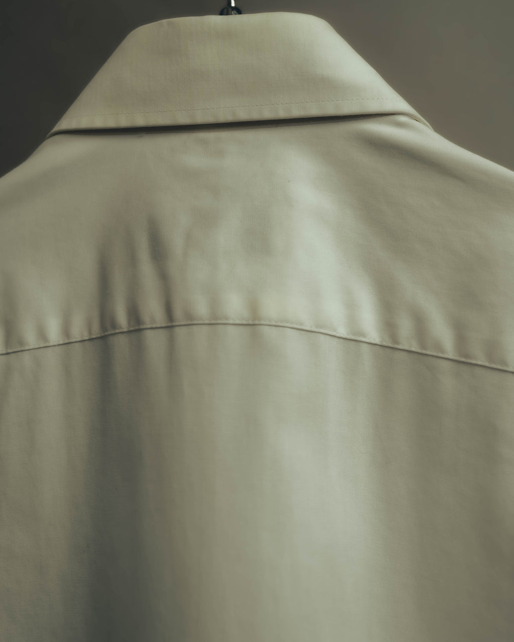 "Yves Saint Laurent" 80's-90's Classic off white dress shirt