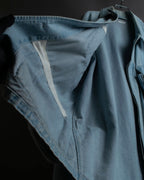 "COMOLI" Flap pocket design oversized denim jacket