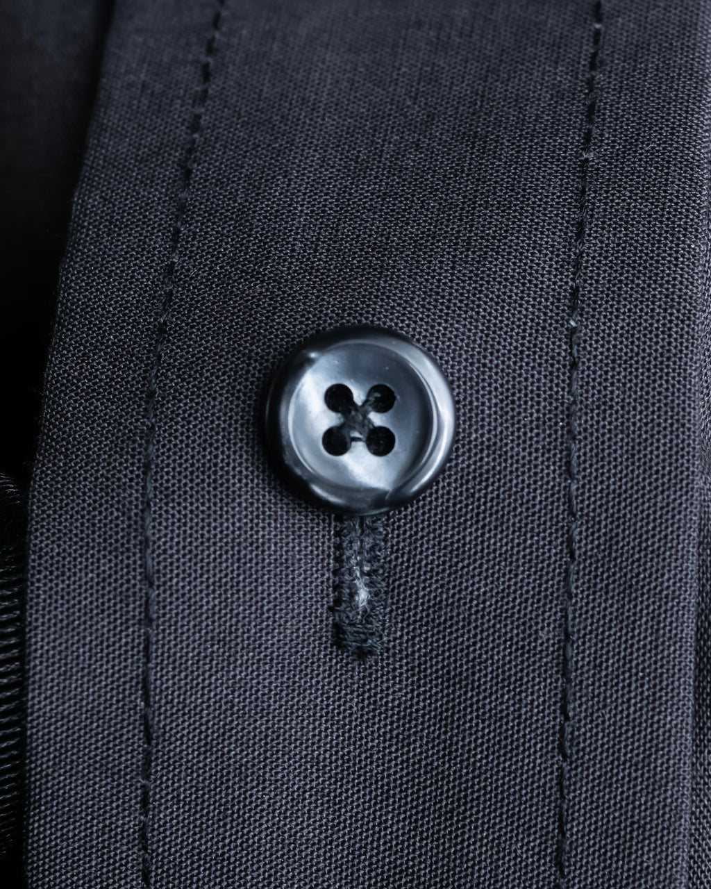 "STAFFORD" Beautiful glossy regular collar shirt