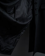 "GIANFRANCO FERRE" Multiple button sequences shaped long coat