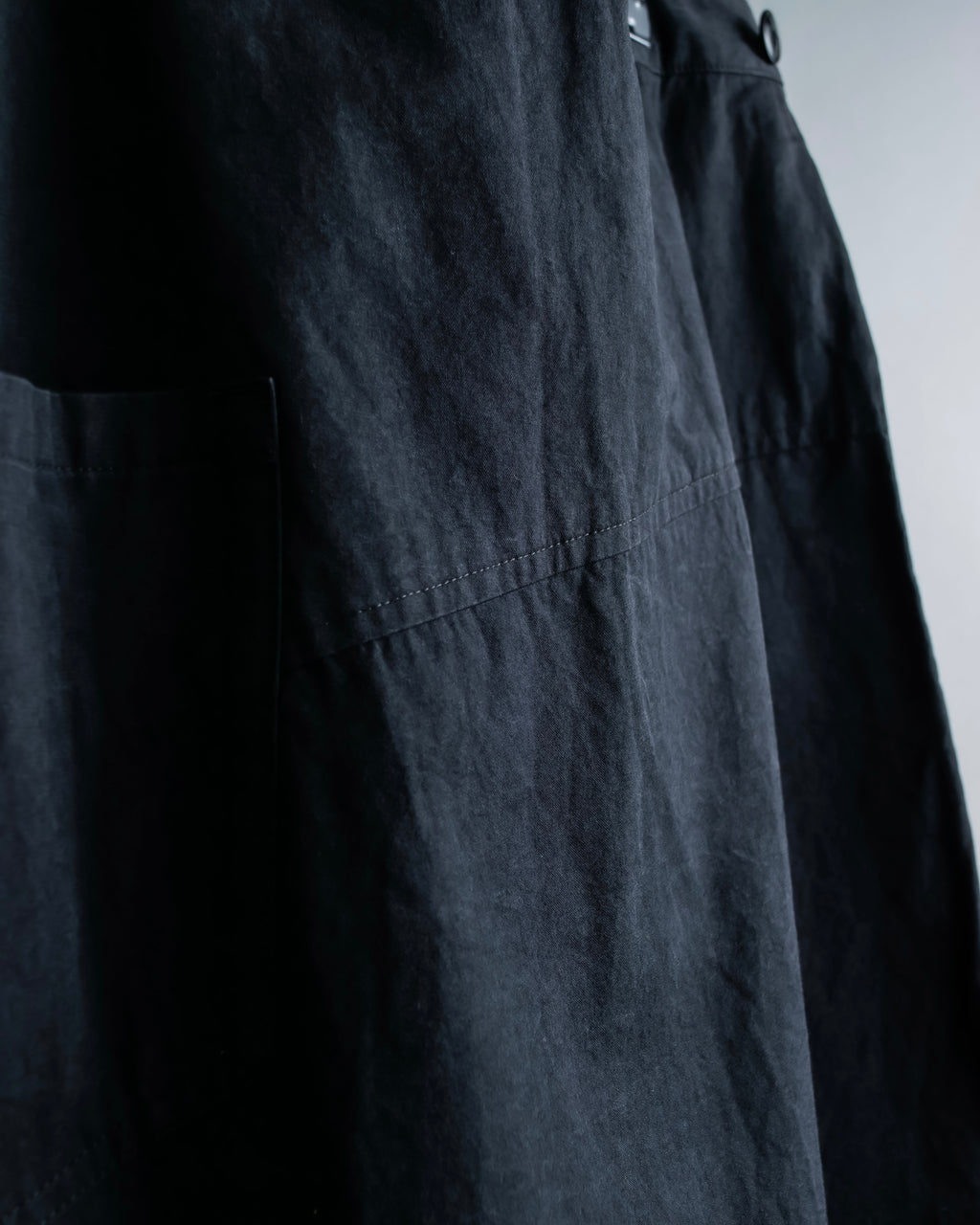 “Y’s 1996SS” Wide silhouette cotton sarouel pants