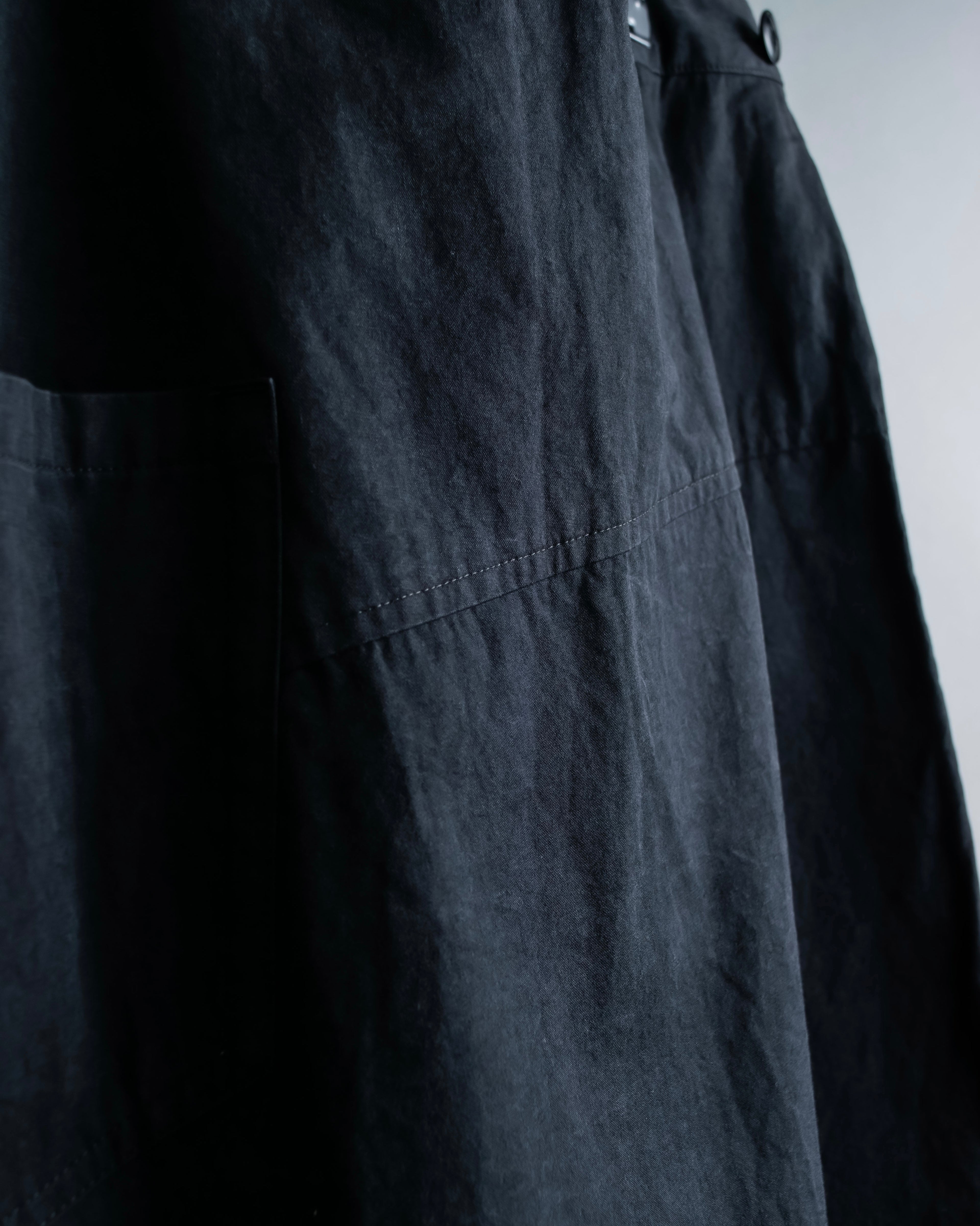 “Y’s 1996SS” Wide silhouette cotton sarouel pants