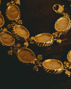 -SPECIAL- “Christian Dior” 70’s-80’s Faux pearl crystal statement necklace