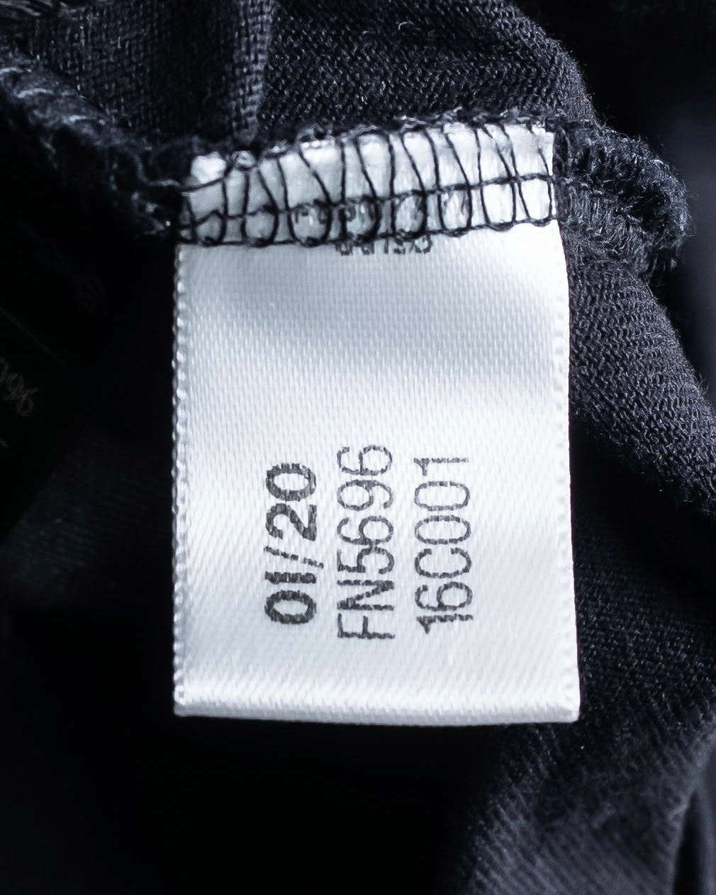 "Y-3" Asymmetrical three-stripes wrap dress