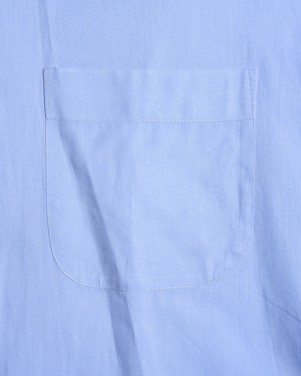 ARMANI COLLEZIONI/ Snap Button-down Oversized Dress Shirt Light Blue