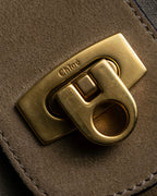 "Chloe" LEXA series 2way leather shoulder bag