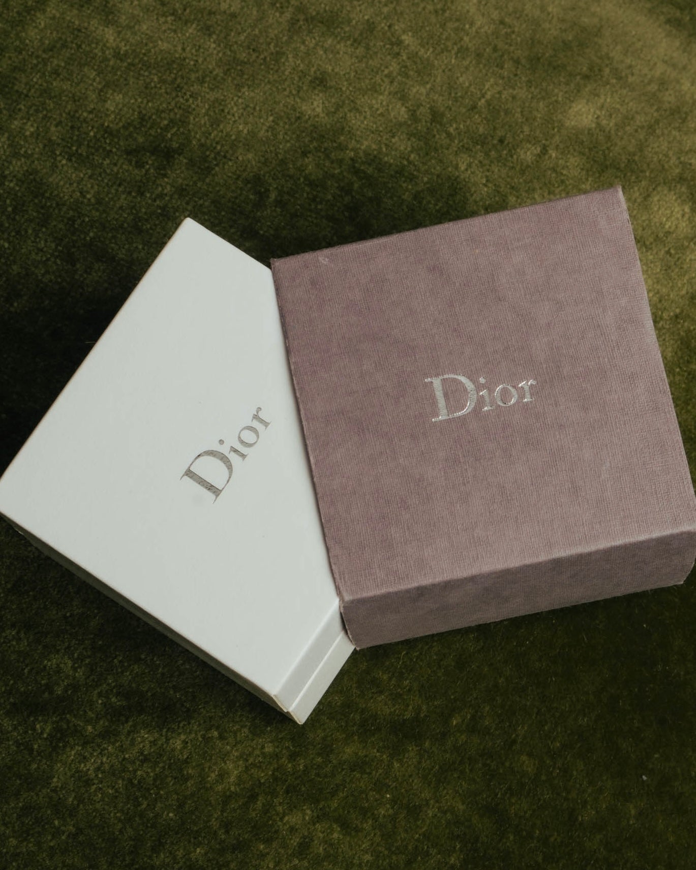 -SPECIAL- “Dior” 00’s-10’s Ribbon CD logo charm ring