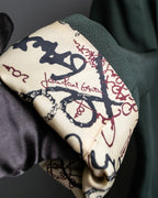 “Jean Paul Gautier” Patterned lining 8B double jacket set up