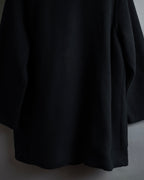 "Salvatore Ferragamo" 90's-00's Gancini motif design box silhouette jacket