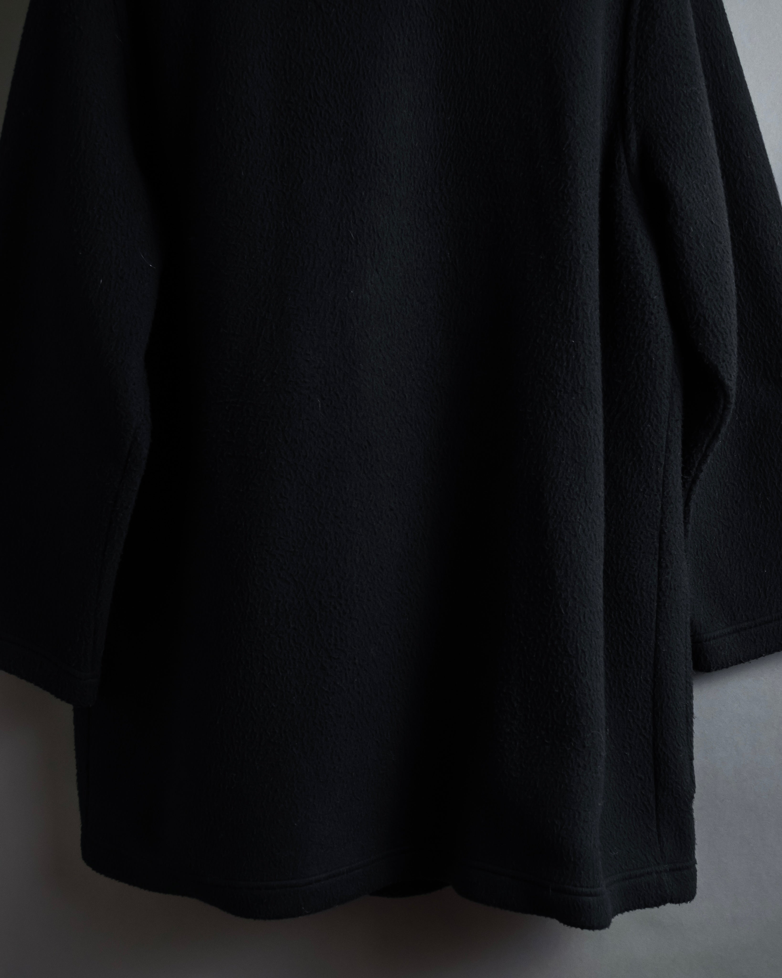 "Salvatore Ferragamo" 90's-00's Gancini motif design box silhouette jacket