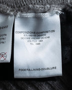 "GUCCI" Cashmere brand double zipper blouson