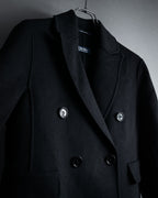 "S Max Mara" 21AW Structured double-breasted long chester coat