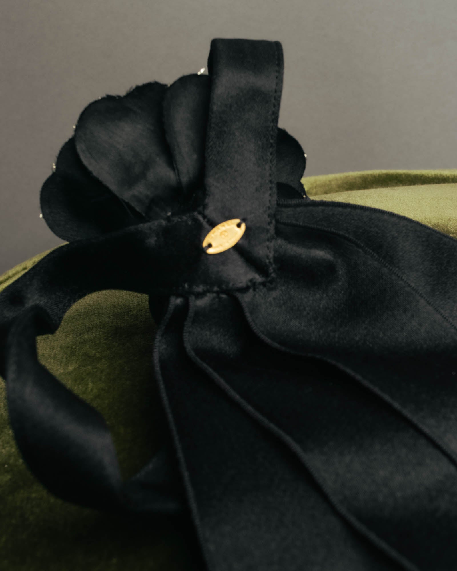 “CHANEL” 2010’s-2020’s camellia ribbon choker