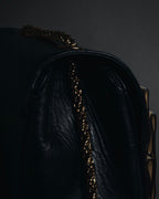 "Chloe" June bow-detail chain shoulder bag