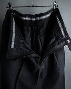 "ARMANI COLLEZIONI" Deep charcoal pinstripe set up