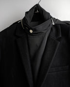 "Juun.J" Zip-up blouson docking design jacket