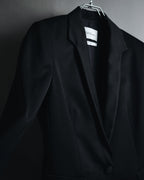 "Yves Saint Laurent" 2008AW Minimal sculpted wool jacket