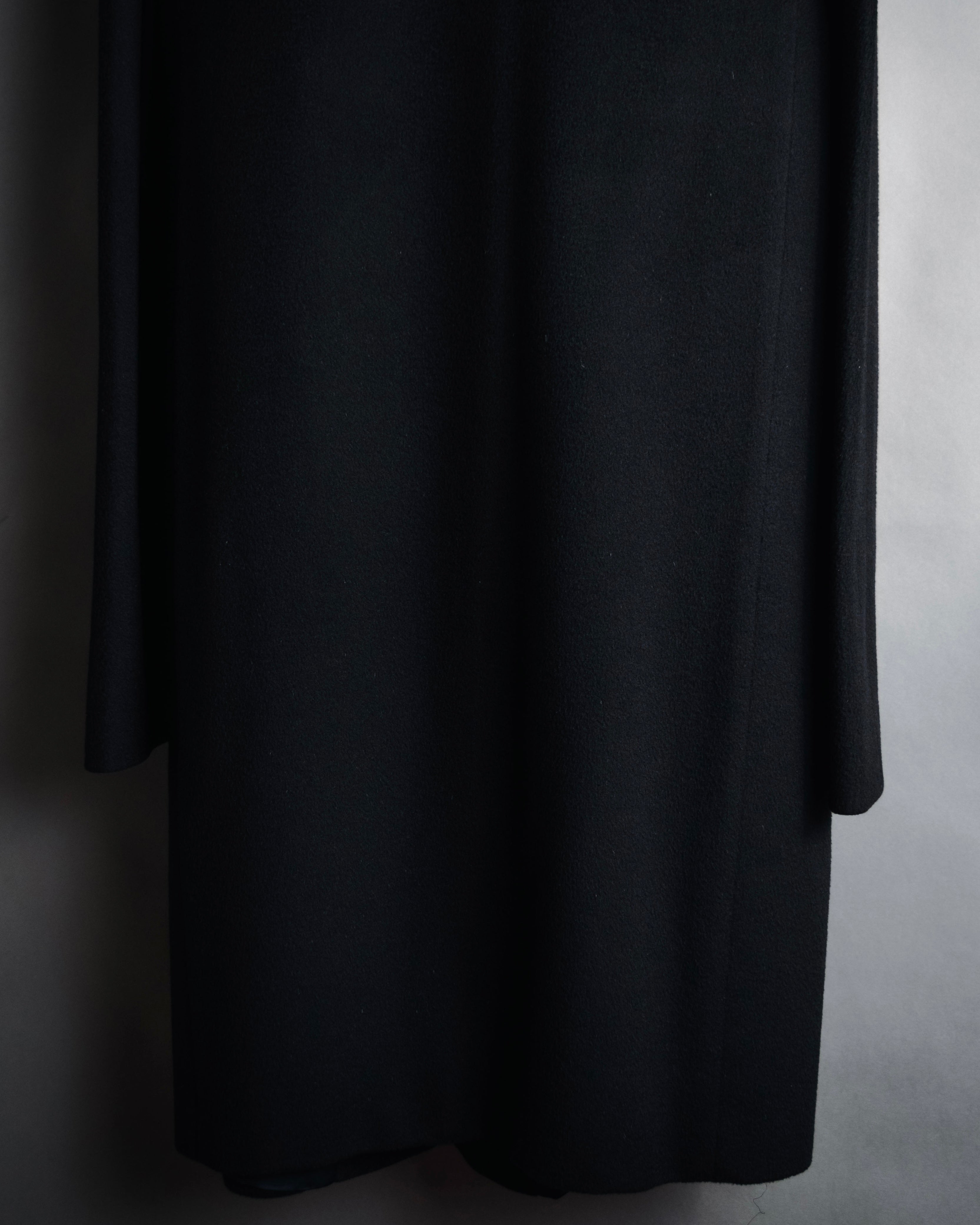 "MaxMara STUDIO" 2010’s Virgin wool stand-collar coat