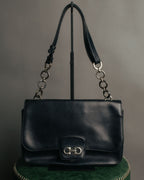 “Salvatore Ferragamo” 2010’s Gancini leather shoulder bag