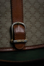 "CELINE Macadam pattern combination shoulder bag