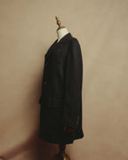 “MOSCHINO” 90’s-00’s wool cashmere tailored long coat