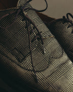 "J.M. WESTON" 2010's Prince of wales checked derby shoes