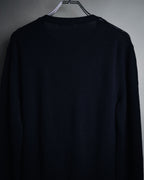 "JIL SANDER" 2019 Refined new minimal wool crewneck knit