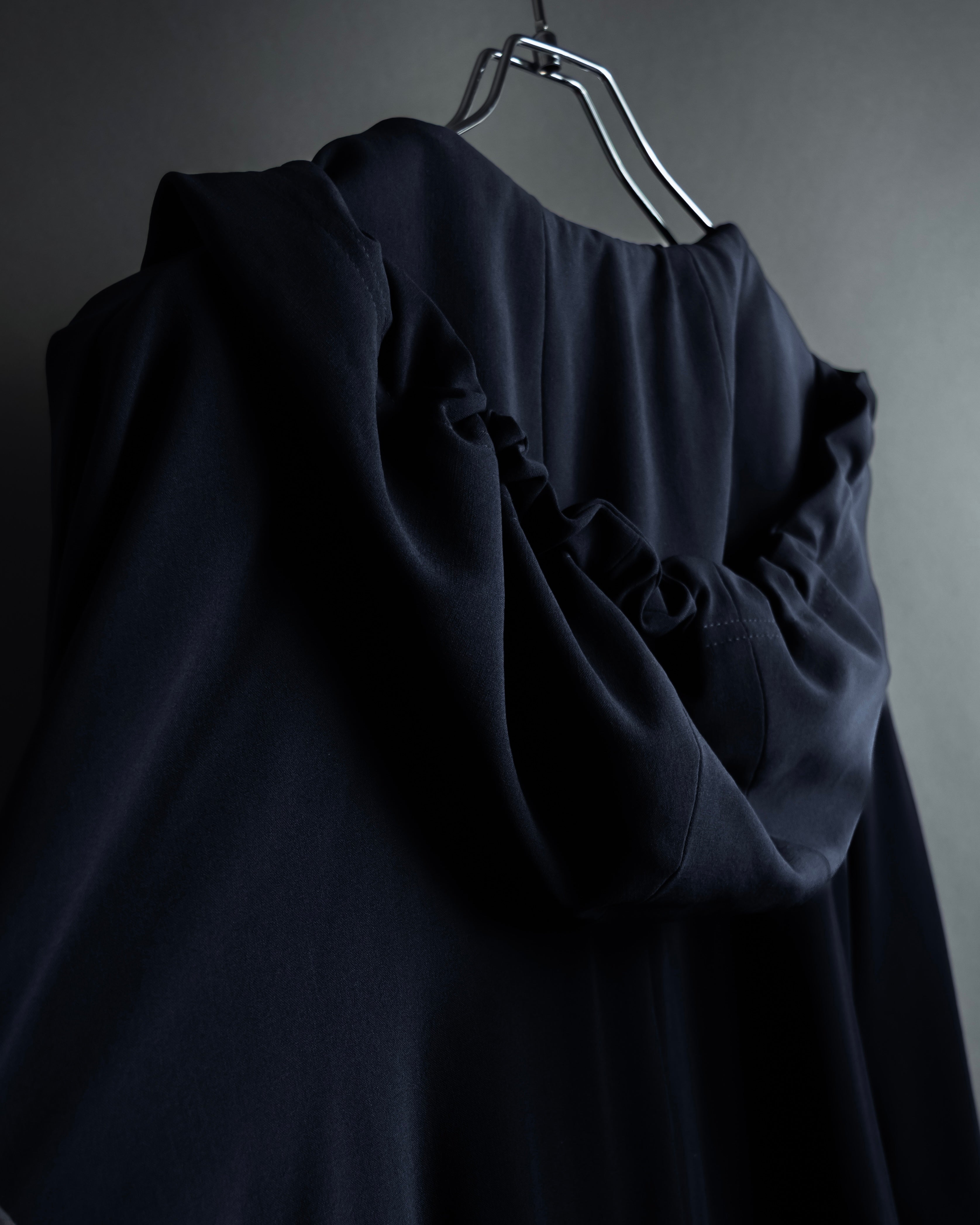 "Max Mara" Draping design hooded coat