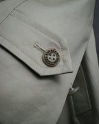 “BURBERRY BLUE LABEL” 2000’s Minimal balmacaan coat