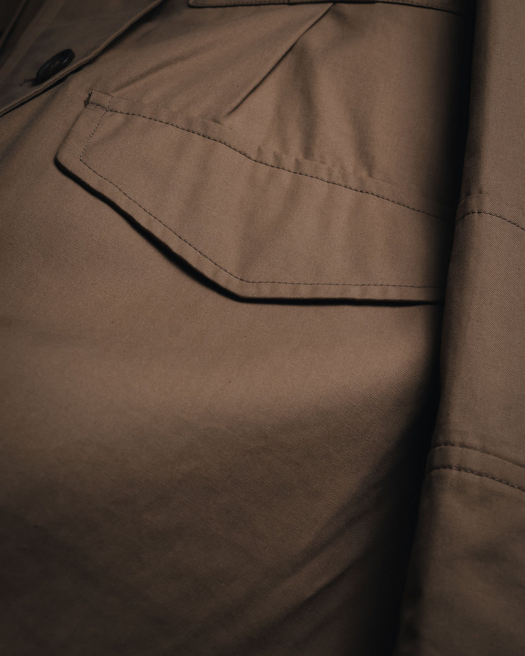 "Max Mara" 2018-2023 Contemporary cotton field jacket