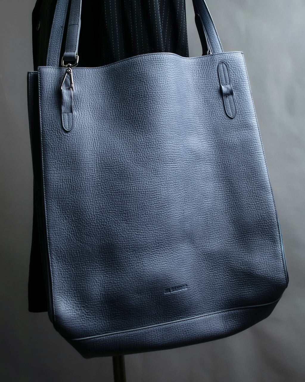“JIL SANDER” beautiful sky blue leather shoulder bag