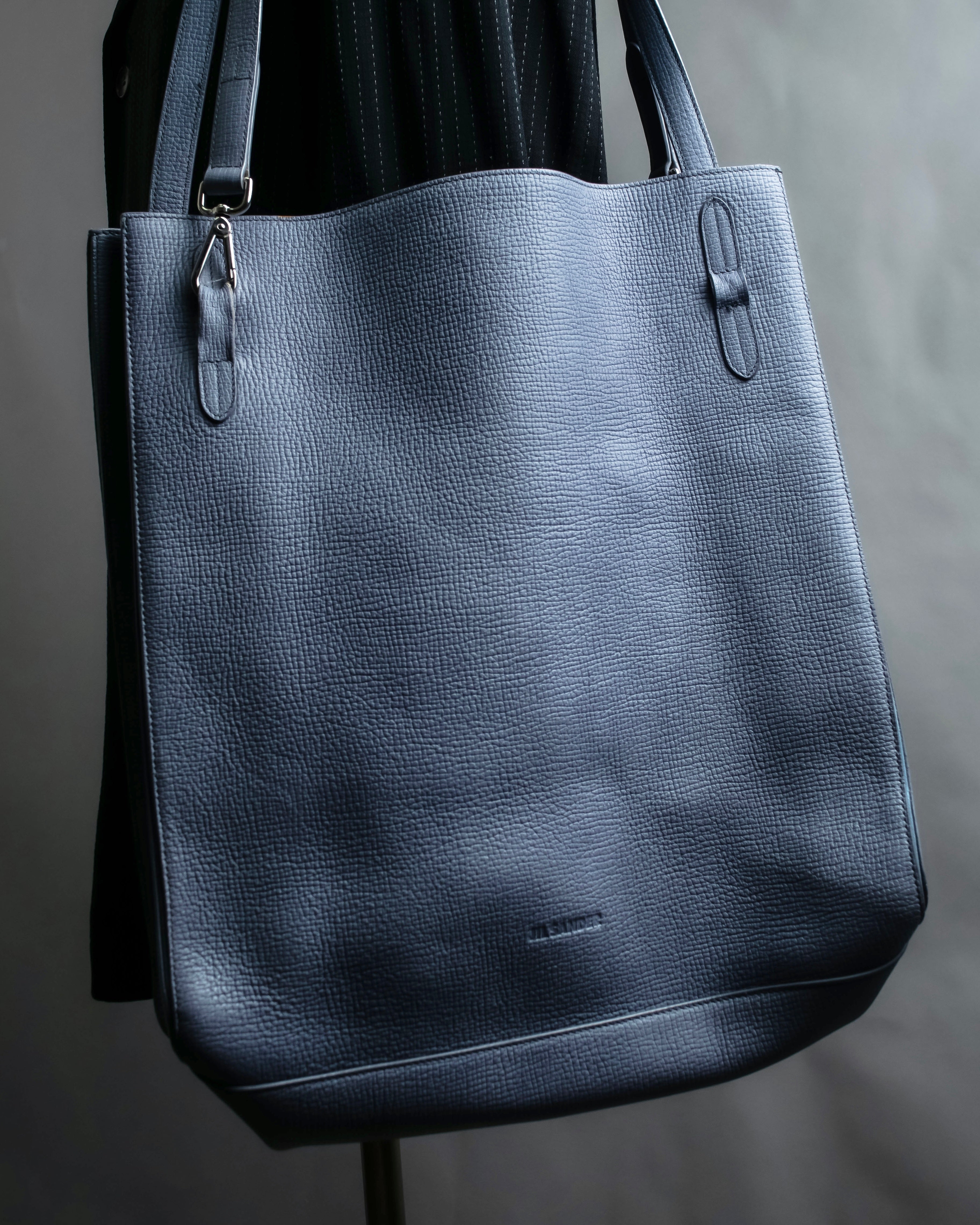 “JIL SANDER” beautiful sky blue leather shoulder bag
