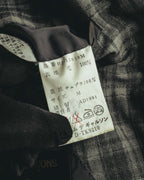 "COMME des GARÇONS HOMME" 90's Plaid wool blazer