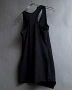 "YOHJI YAMAMOTO FEMME" 13SS
Shoulder cutting sleeveless pullover