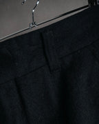 “JUNYA WATANABE COMME des GARÇONS” 2003 AW Structured wool melton wide trousers