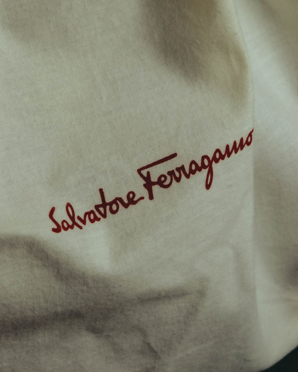 “Salvatore Ferragamo” 00’s-10’s Crocodile embossed vara bow 2way handbag