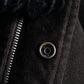 "ARMANI COLLEZIONI" Military detail elbow patch zip-up jacket