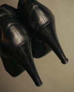 -SPECIAL- “CHANEL“ 2005-06 Paris-New York ruffle leather pumps